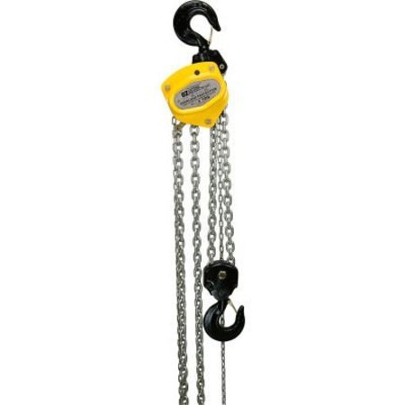 OZ LIFTING PRODUCTS OZ Lifting Manual Chain Hoist w/ Overload Protection, 5 Ton Capacity 30' Lift OZ050-30CHOP